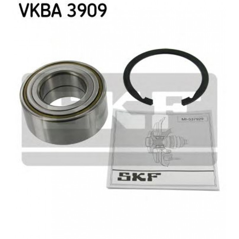 VKBA 3909 SKF Підшипник кульковий d>30